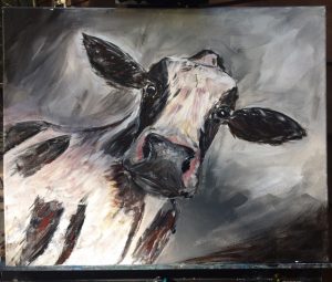 cow painting