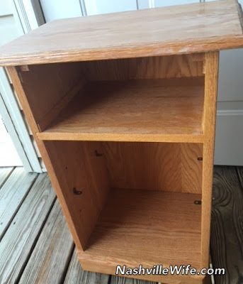 Refinished nightstand